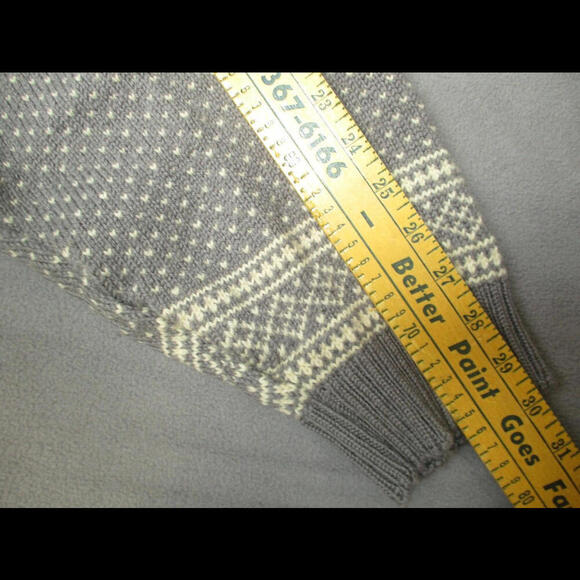 WOMENS SKJAEVELAND TELEMARK STYLE OF NORWAY PURE NEW WOOL SWEATER JUMPER SIZE*XL - Picture 5 of 9